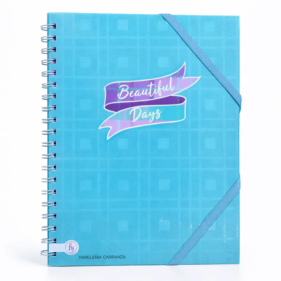 CUADERNOS UNIVERSITARIO C/ ESPIRAL 28 X 20 RAYADO ” BEAUTIFUL DAYS ” A4 RY DESIGN
