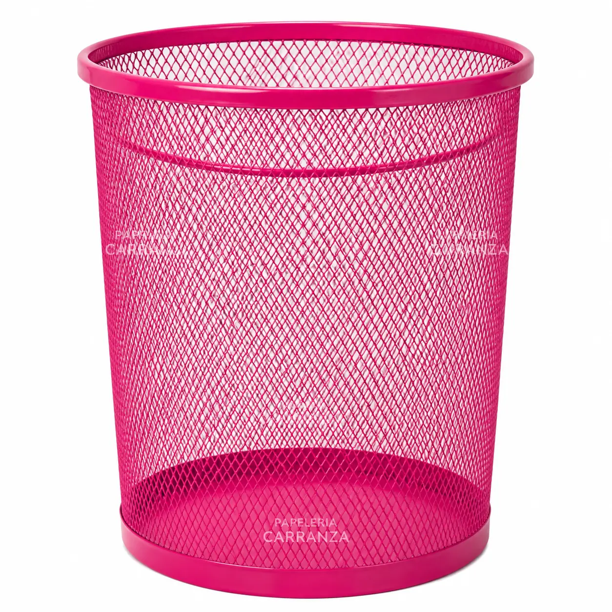 Cesto Papelero - Fucsia Metal - 28cm IBI CRAFT