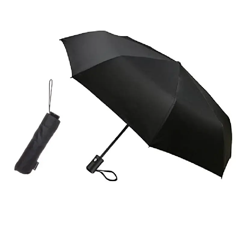 PARAGUAS PLEGABLE NEGRO
