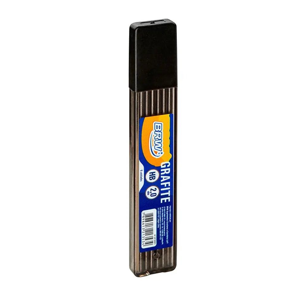 MINAS Brw 2 MM x 6 minas Para Compás o Portaminas