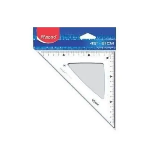 Escuadra Maped * 45 grados * 21 cm