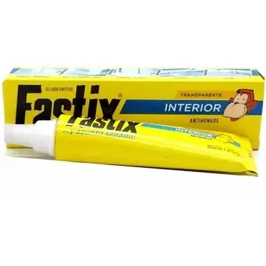 Fastix Transparente *INTERIOR* Anti hongos  (Fijador y Sellador) 25g