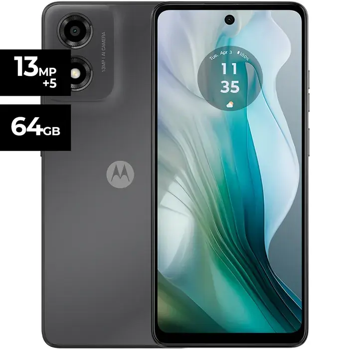MOTOROLA - E14 GRIS ACERO - 64GB Liberado // GARANTIA 3 Meses //