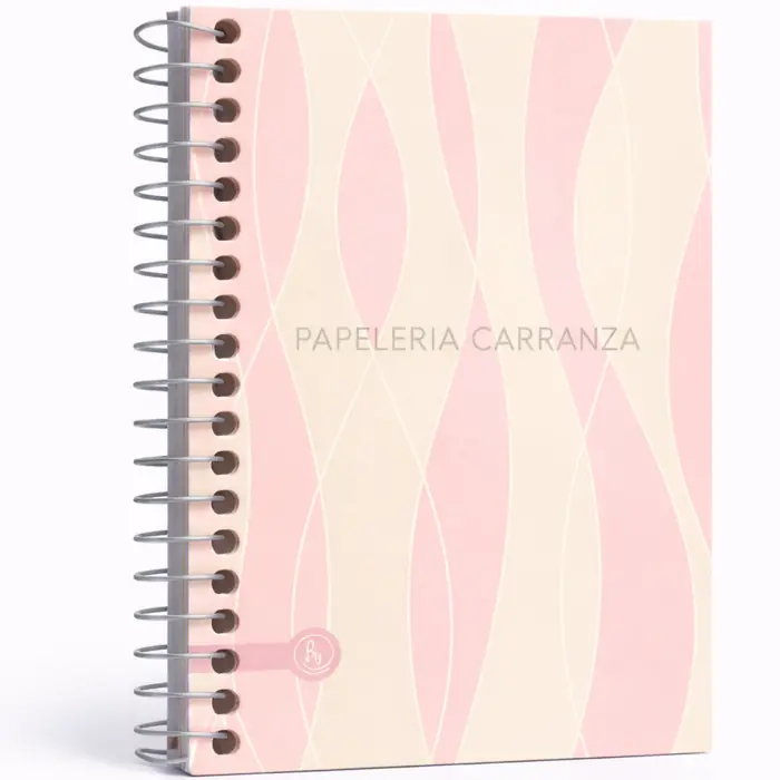 Libretas c/ espiral Ry Design ROSA Num 60 (De Bolsillo) ** CON INDICE ** Rayadas 40 Hojas