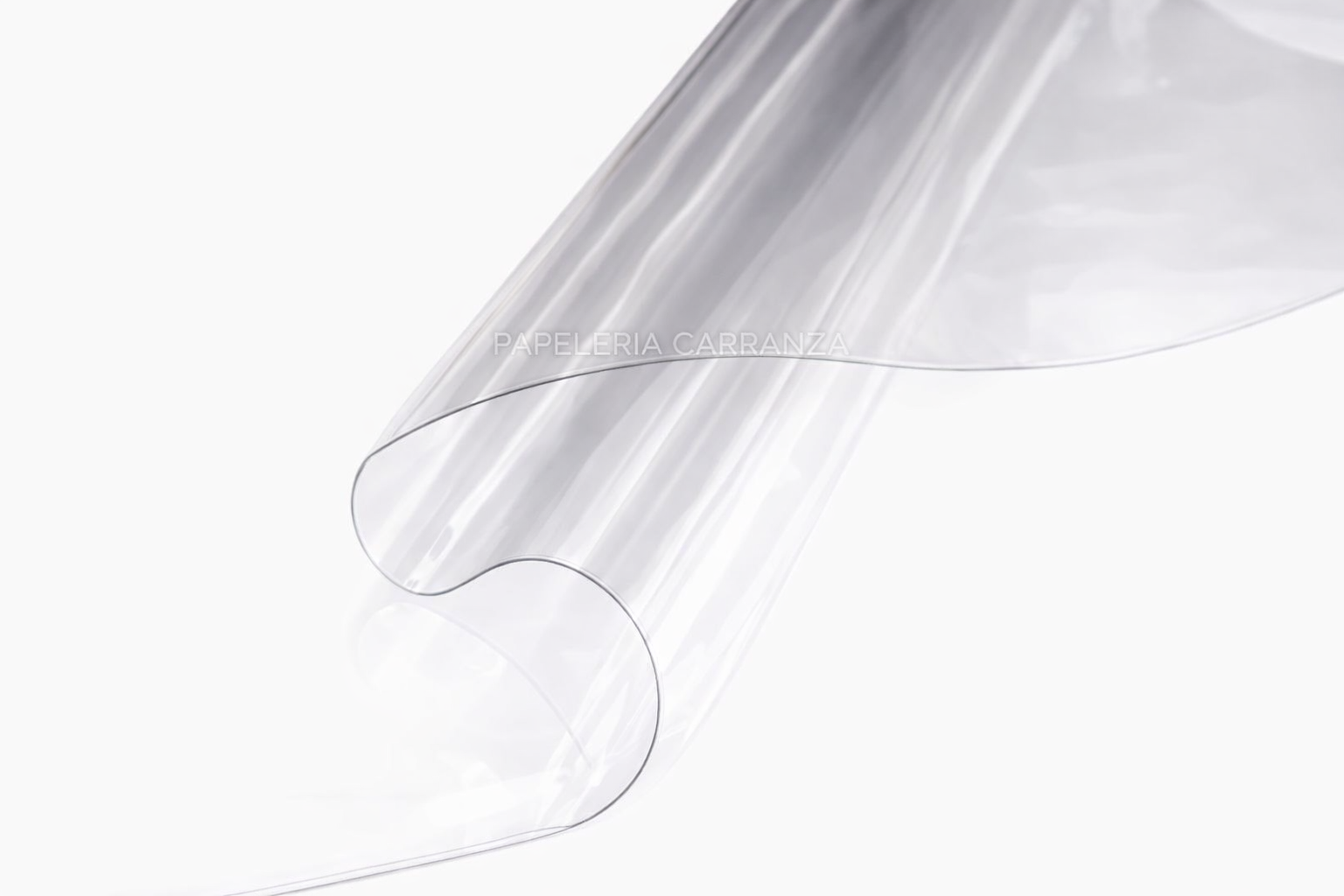 Plastico Cristal 50 x 70 para Forrar -sin adhesivo- GRUESO ( Super Resistente )