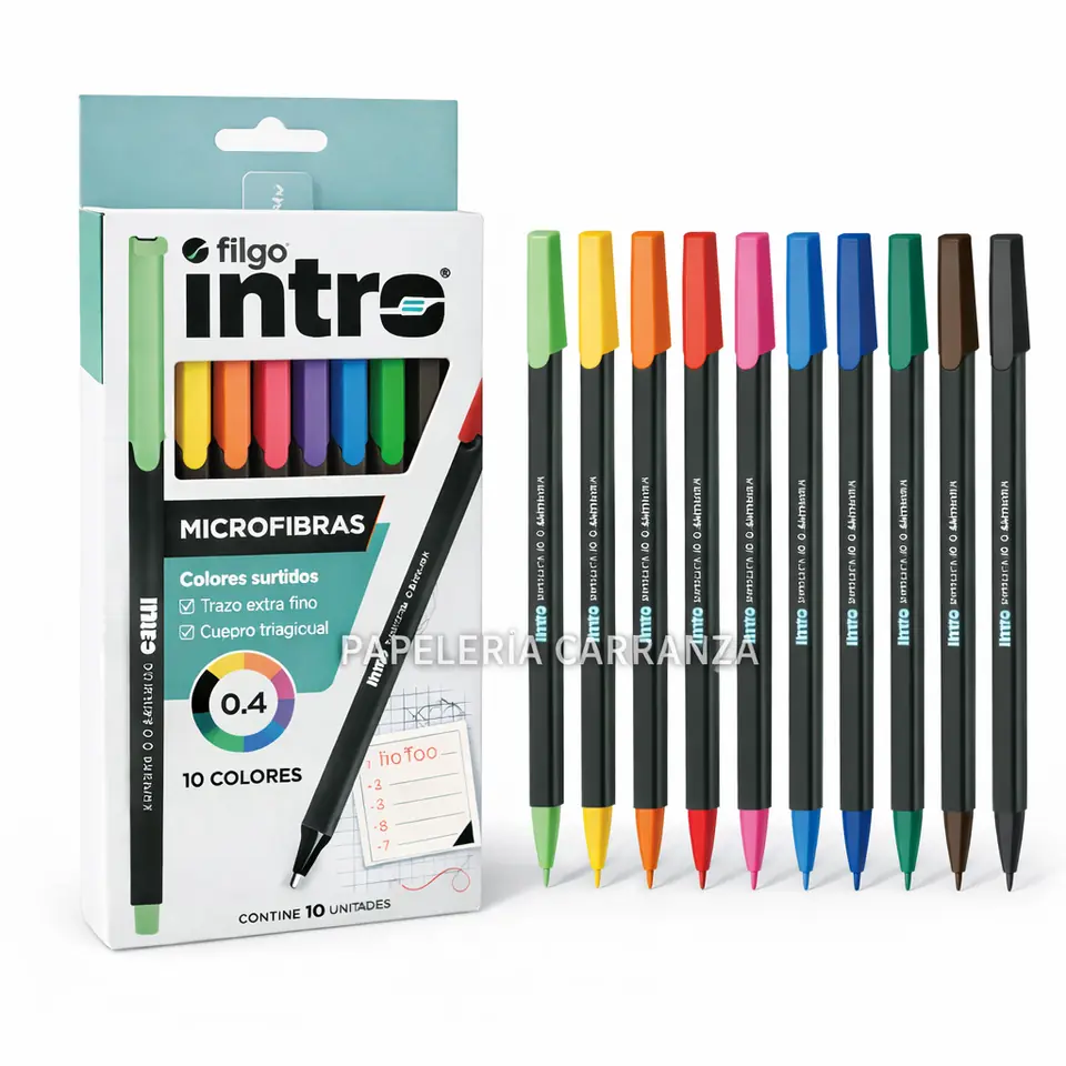 Microfibras INTRO x 10 0.4mm