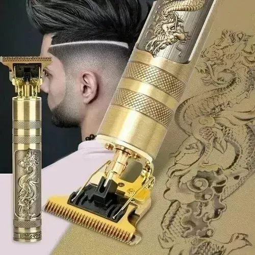MAQUINA CORTA PELO * T9 VINTAGE (DRAGON) * PROFESIONAL PATILLERA (Recargable)