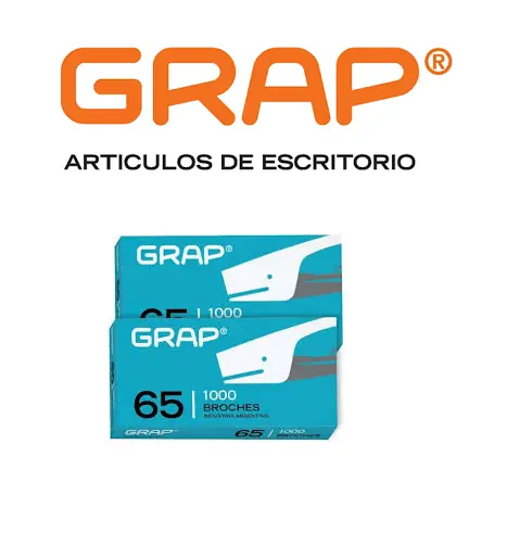 BROCHES PARA ABROCHADORA " GRAP " NUM 65