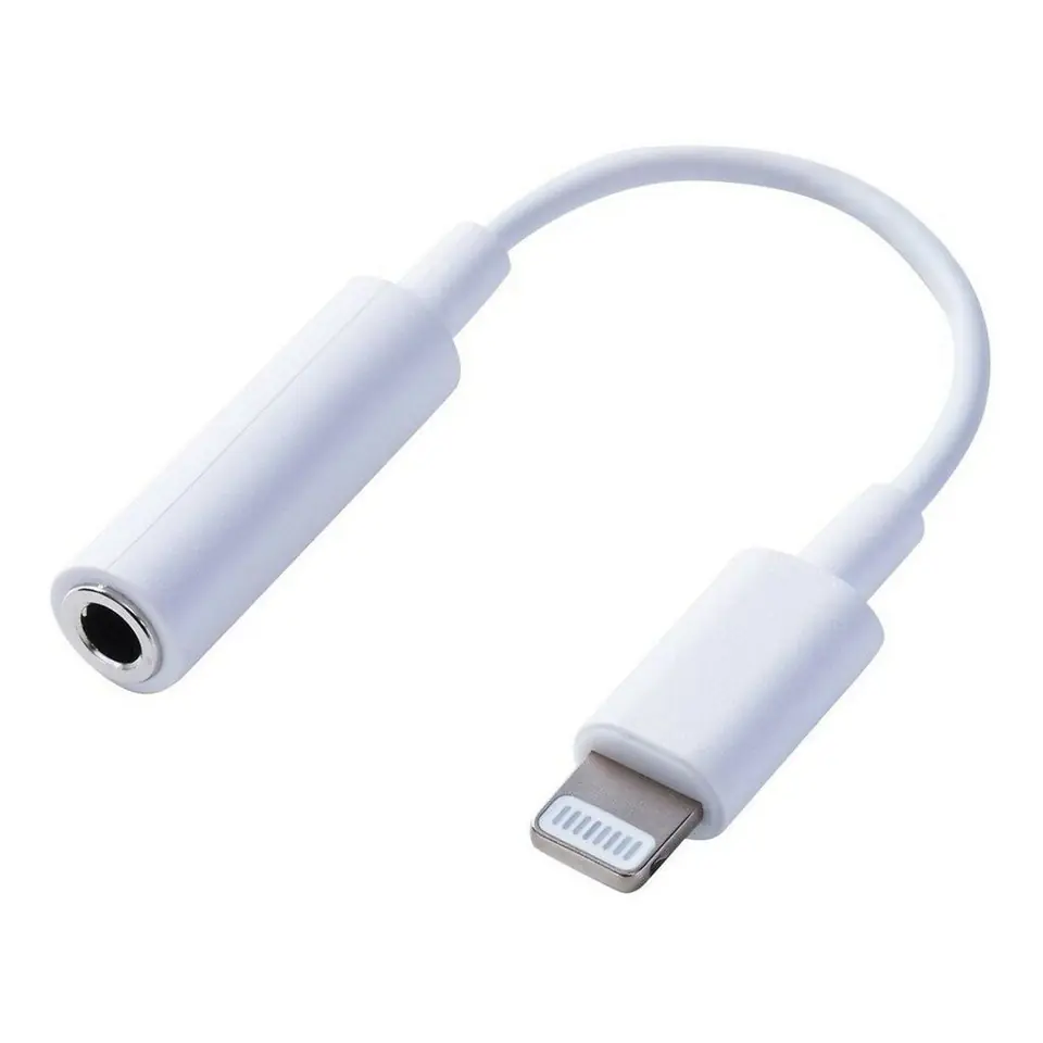 Cable Adaptador Para Auriculares * Iphone * a * Auxiliar 3.5 Jack *
