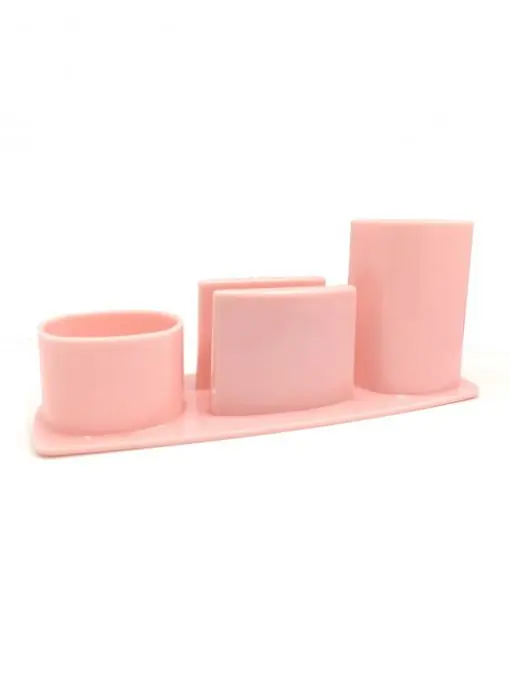 Organizadores de Escritorio Liggo " Rosa Pastel "