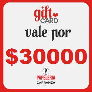 GIFT CARDS $30000 (TARJETA PARA REGALO)