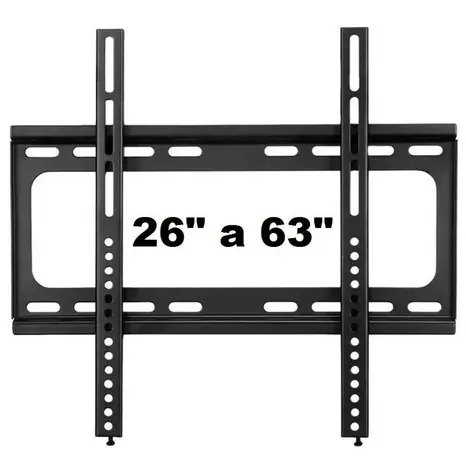 Soporte para TV * FIJO REFORZADO * 26-63 pulgadas (Hasta 50 Kg) Universal