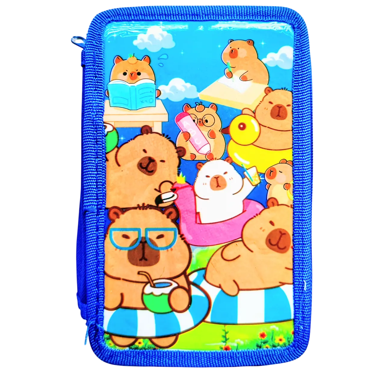 CARTUCHERAS "CAPIBARA" 3 PISOS + UTILES