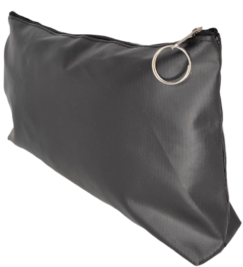 CARTUCHERA SUPER JUMBO "NEGRO CUERINA"