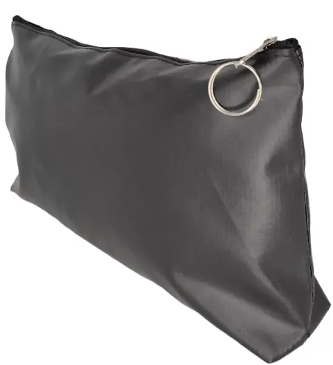 CARTUCHERA SUPER JUMBO "NEGRO CUERINA"