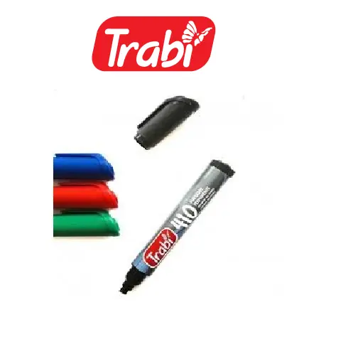 Marcador al Agua TRABI ** Suelto ** Punta Biselada X UNIDAD 421