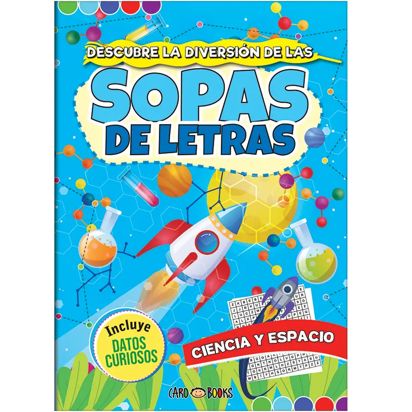 SOPAS DE LETRAS - CIENCIA Y ESPACIO -  22X20 16 PAGINAS (ARTEMISA)