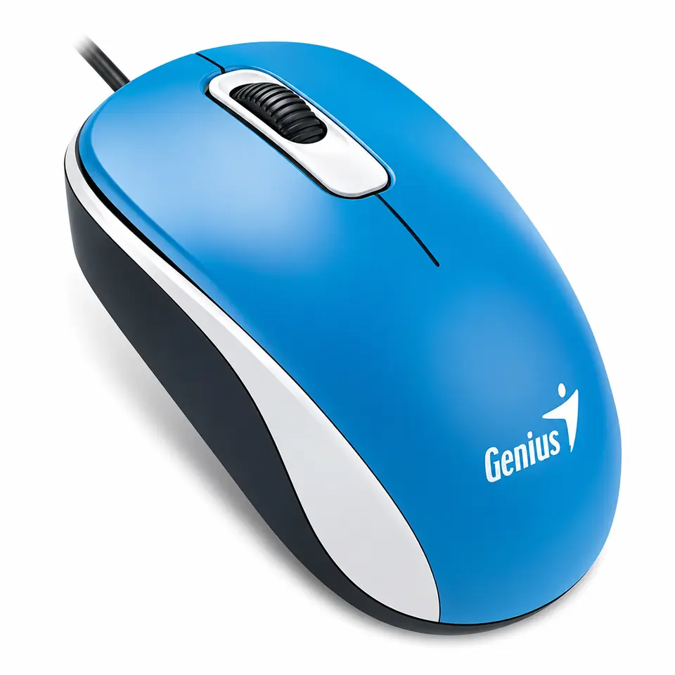Mouse GENIUS * DX-110 CELESTE * (Con Kble USB)