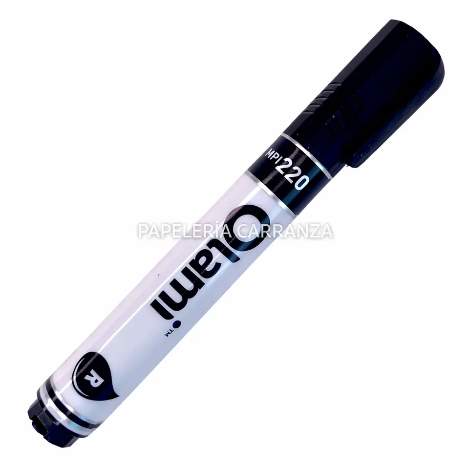Marcador para Pizarra ** NEGRO **  RECARGABLE OLAMI 220