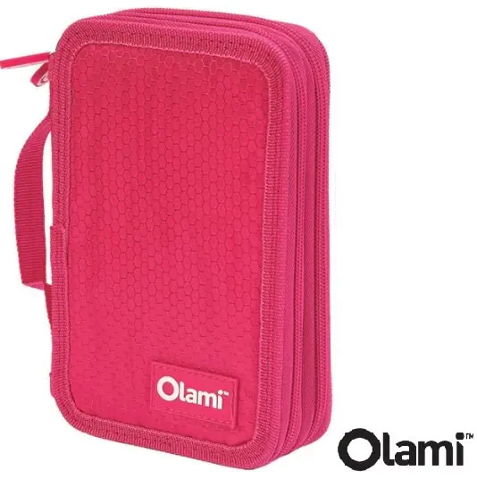 CARTUCHERAS OLAMI "OXFORD IMPERMEABLE" 2 PISOS REFORZADAS