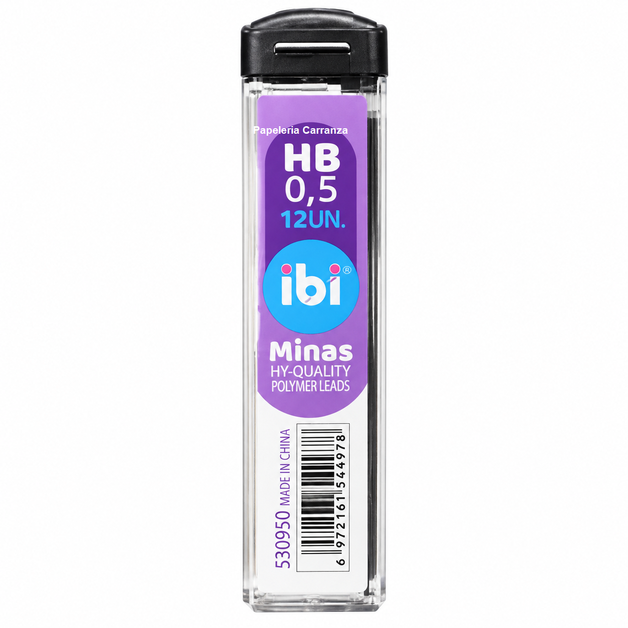 MINAS Ibi Craft 0.5mm HB x 12 UNIDADES