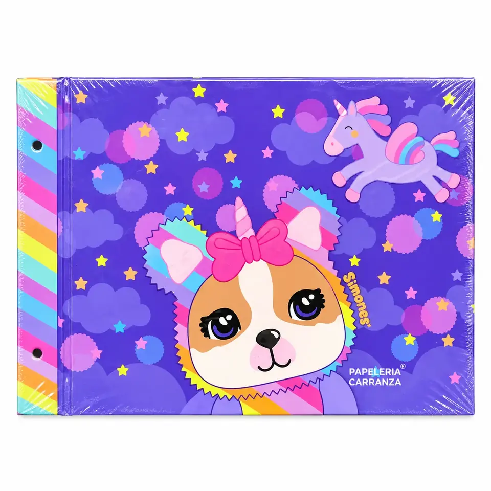 Tapa de Carpeta de dibujo N5 " SIMONES " PERRITOS