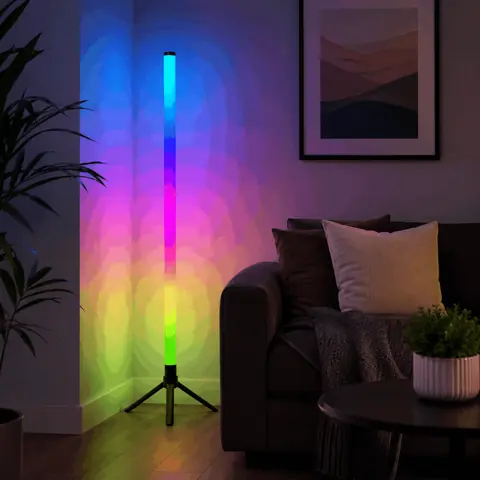 Barra de Luz Led ESQUINERO 1,04 Metros " RGB MULTICOLOR + Control + APP
