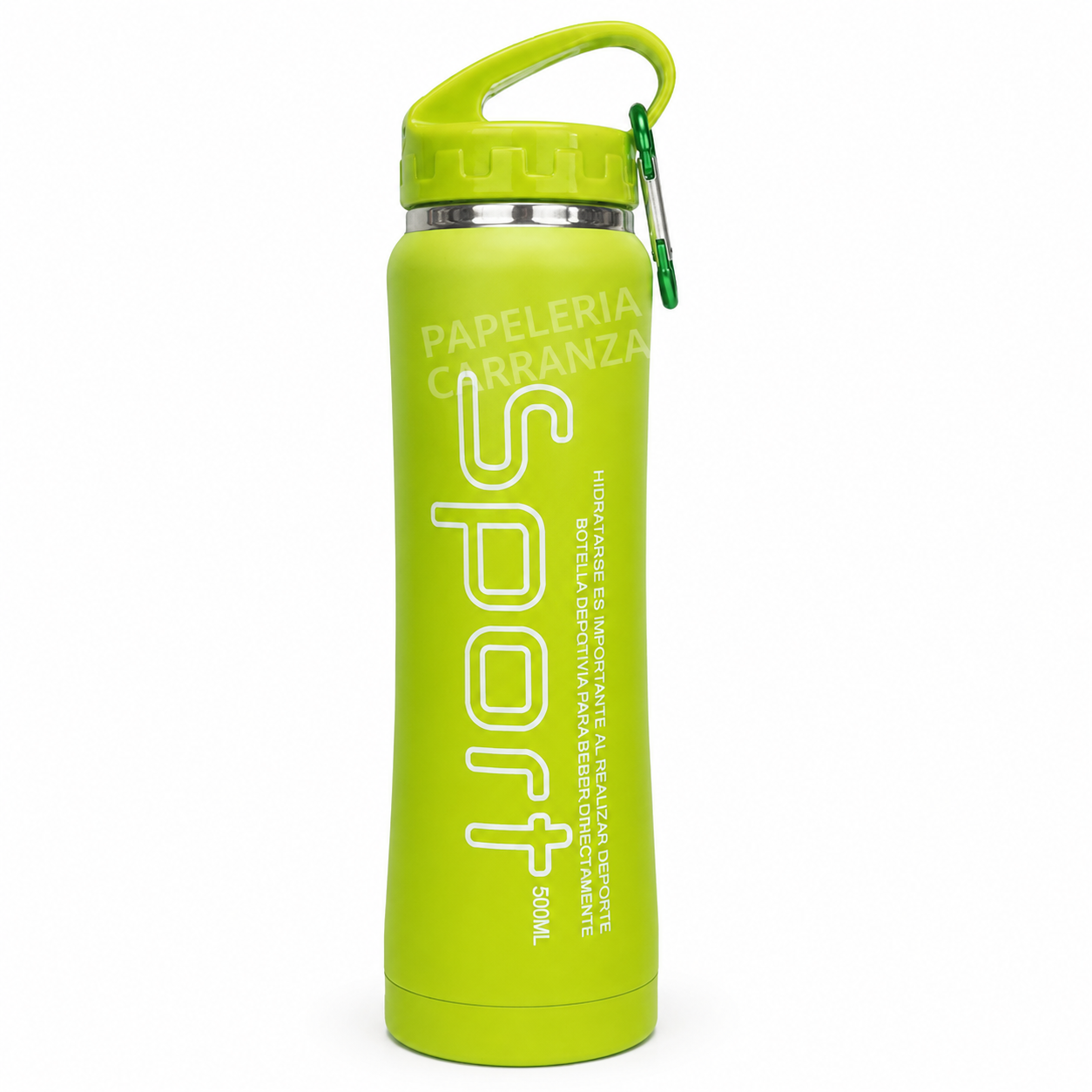 Botella Térmica Acero Inoxidable "SPORT 500 ml" doble capa Siliconados Termo (Frio)