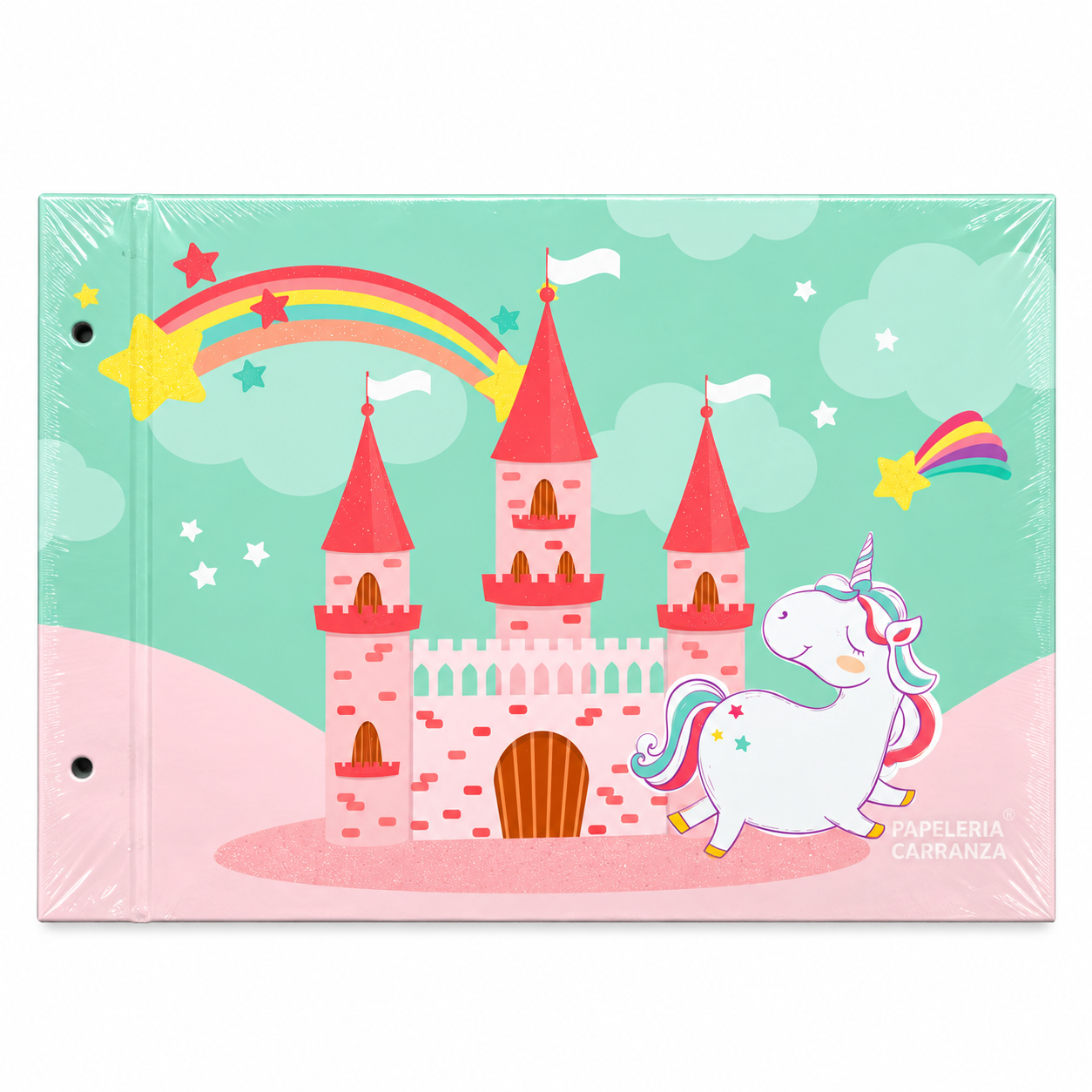 Tapa de Carpeta de dibujo N5 " Unicornio  "