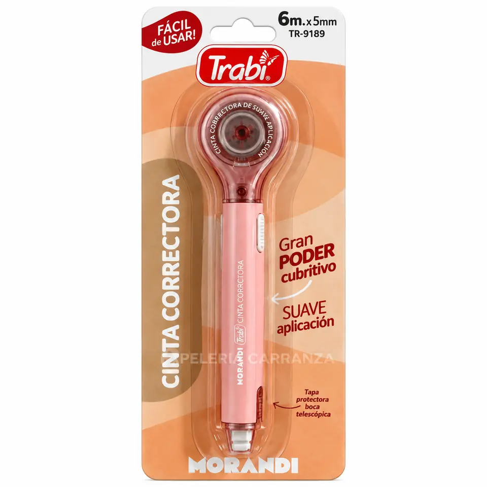 Corrector en Cinta - Morandi (Tipo Lapicera) - Trabi  6 Metros