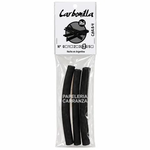 CARBONILLA CHARCOAL N° 4 Ibi Craft x 3 Barras