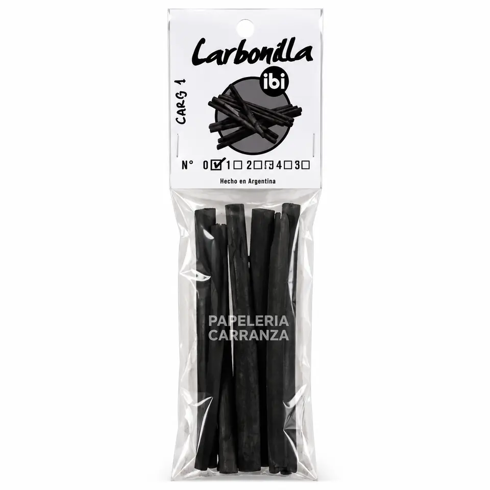 CARBONILLA CHARCOAL N° 1 Ibi Craft x 10 Barras