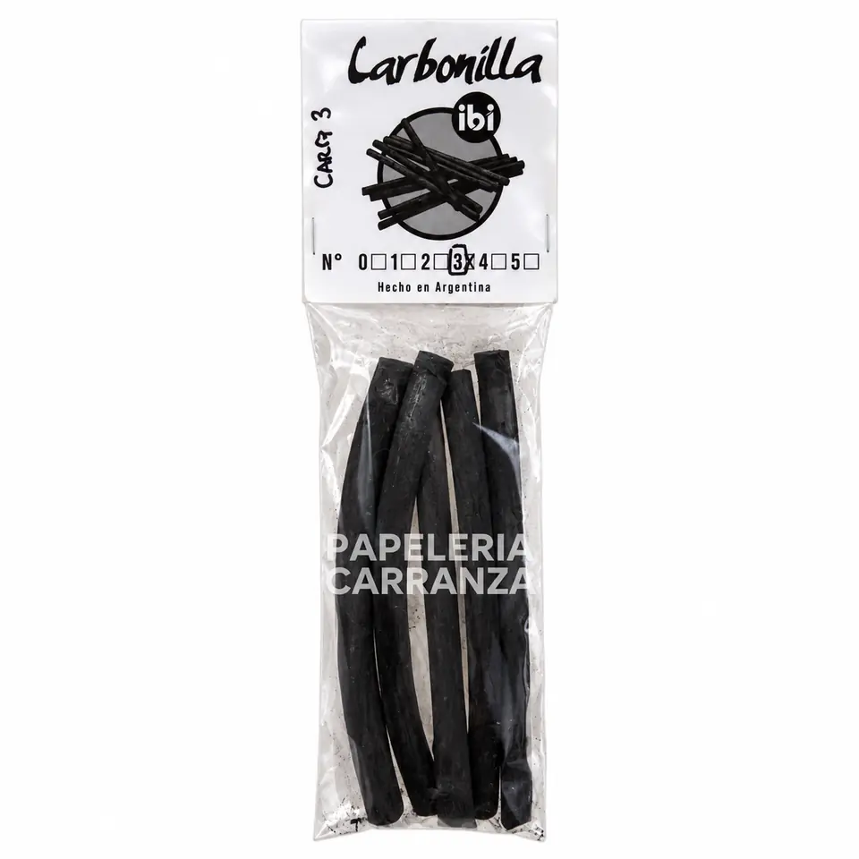 CARBONILLA CHARCOAL N° 3 Ibi Craft x 5 Barras