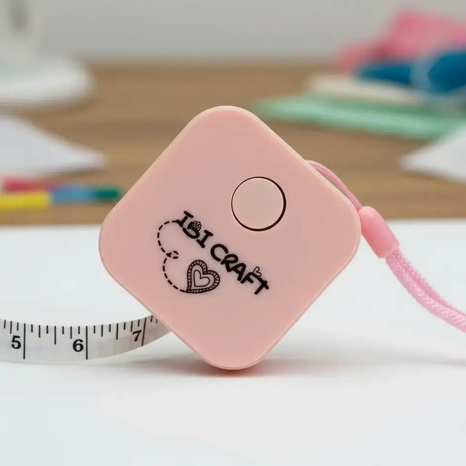 Cinta Metrica "Ibi Craft Tandence" 1,5 mts Rosa Pastel