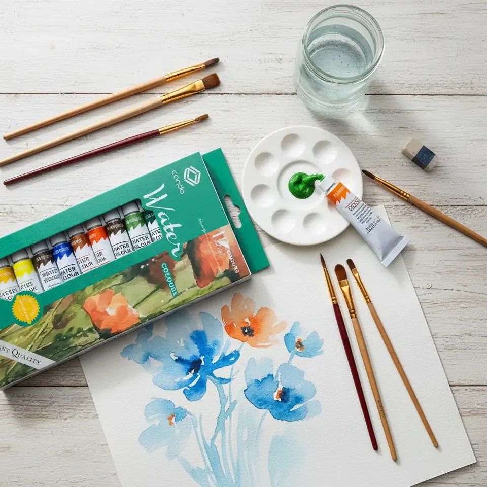 ACUARELAS PROFESIONALES "CONDA Water Colours" (ARTISTICA) CAJA x 12 UNIDADES