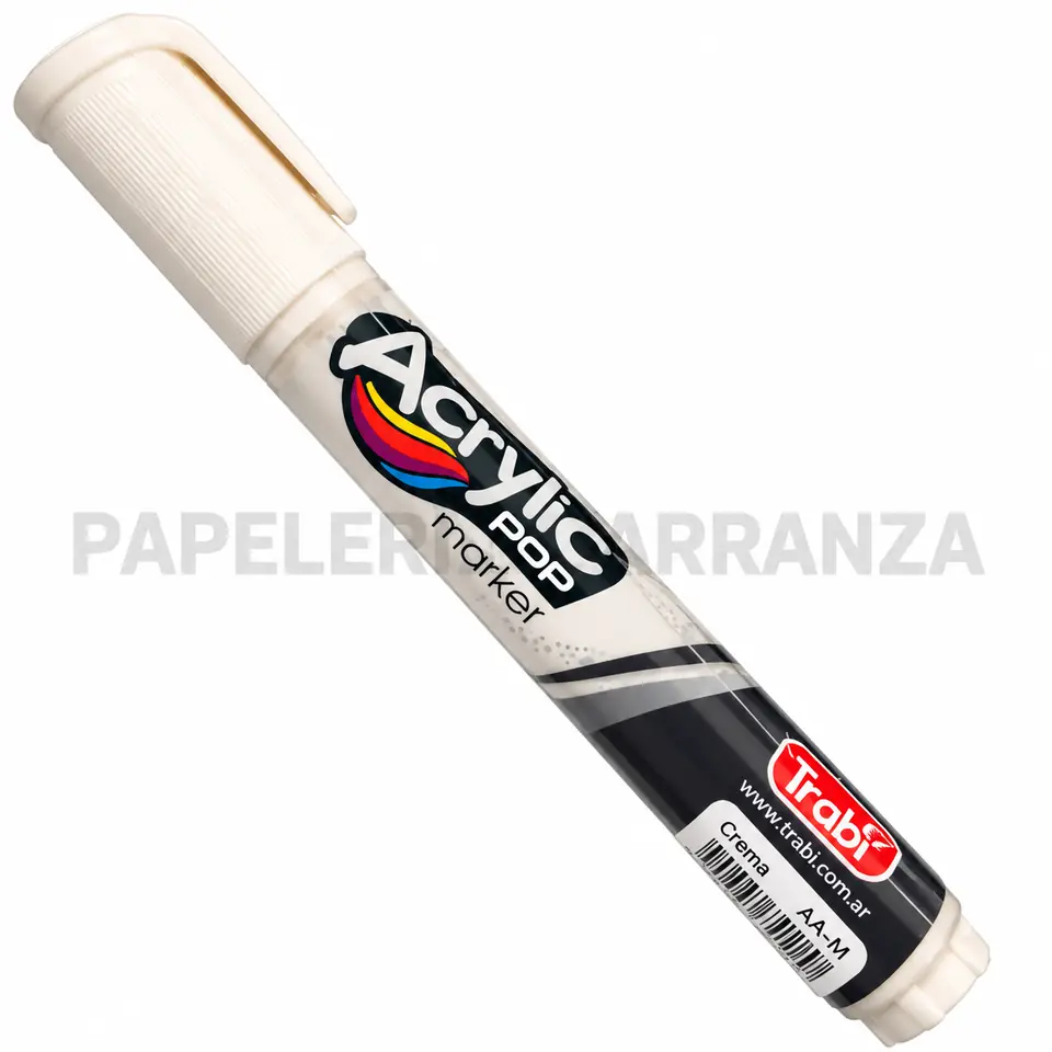 MARCADOR DE ACRILICO TRABI " Piel (Crema) " ACRYLIC POP PUNTAS INTERCAMBIABLES