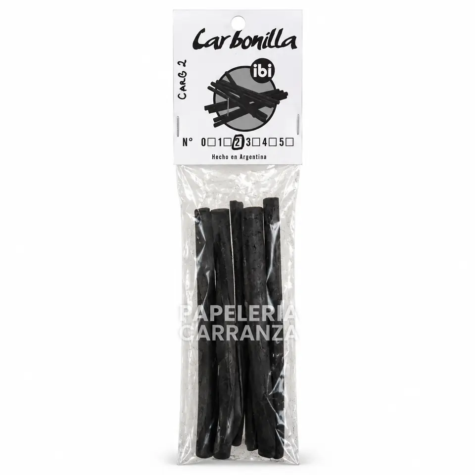 CARBONILLA CHARCOAL N° 2 Ibi Craft x 5 Barras