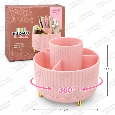Organizador de escritorio - Giratorio 360 - Ibi Craft
