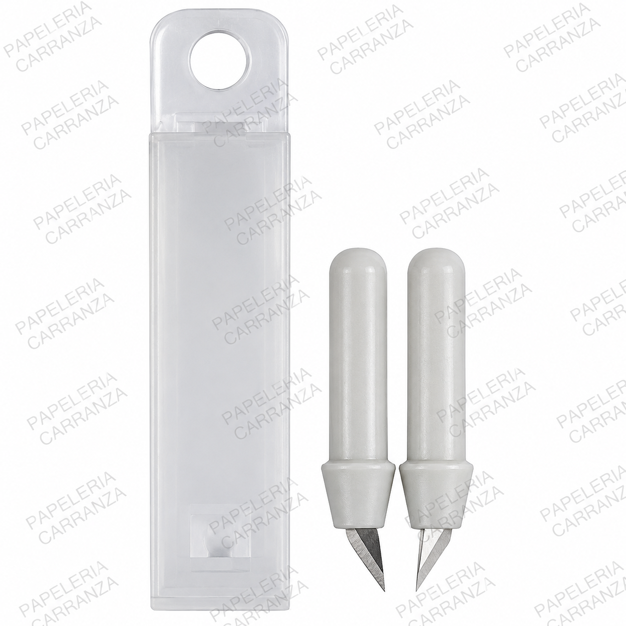 REPUESTO x 2 CUCHILLAS CUTTER BISTURI  360 IBI CRAFT GIRATORIO