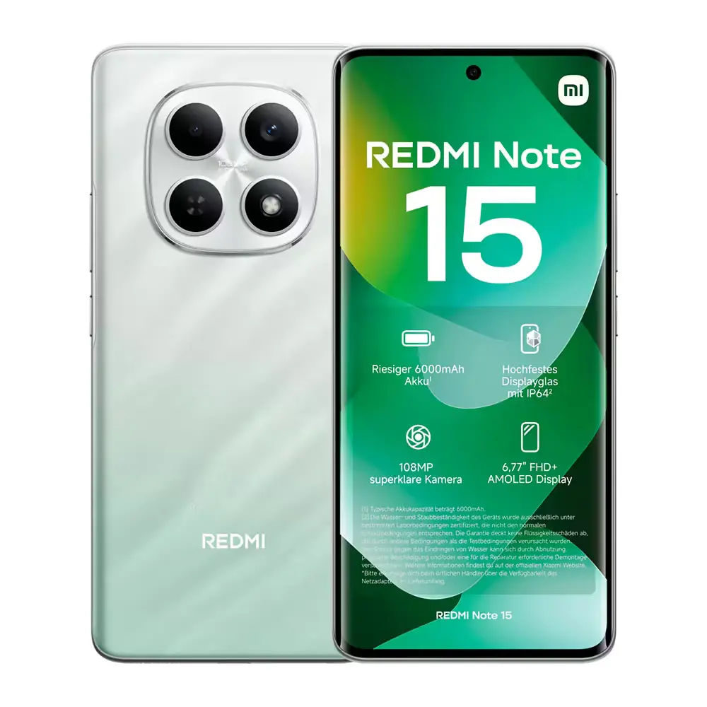 XIAOMI - REDMI NOTE 15 FOREST GREEN - 256GB ALM 8Gb RAM - Liberado // GARANTIA 3 Meses //