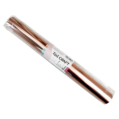 Papel Foil Ibi Craft - Rose Gold - Metalico Deco 15cm x 3 Metros