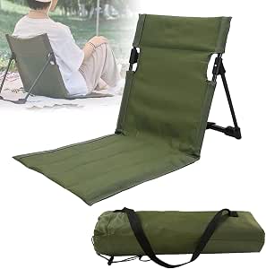 REPOSERA PLEGABLE - VERDE - COMPACTA SIN PATAS // Apoyá la espalda cuando vas al parque / Rio / Playa SIN ENSUCIARTE //