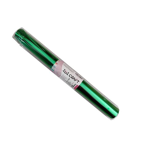 Papel Foil Ibi Craft - Verde - Metalico Deco 15cm x 3 Metros