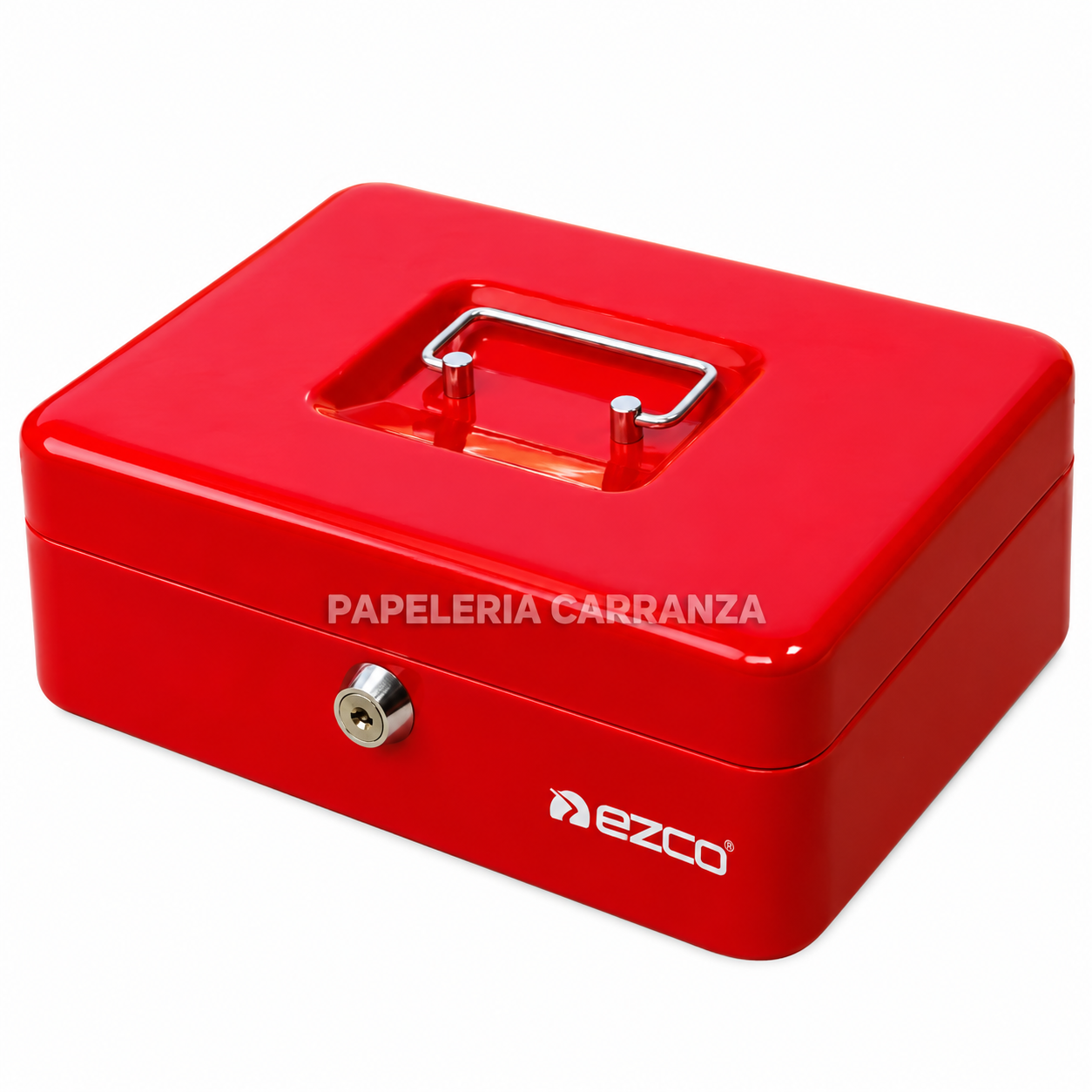 COFRE METALICO *MEDIANO EZCO * CAJA DE SEGURIDAD (20 x 16 x 9)