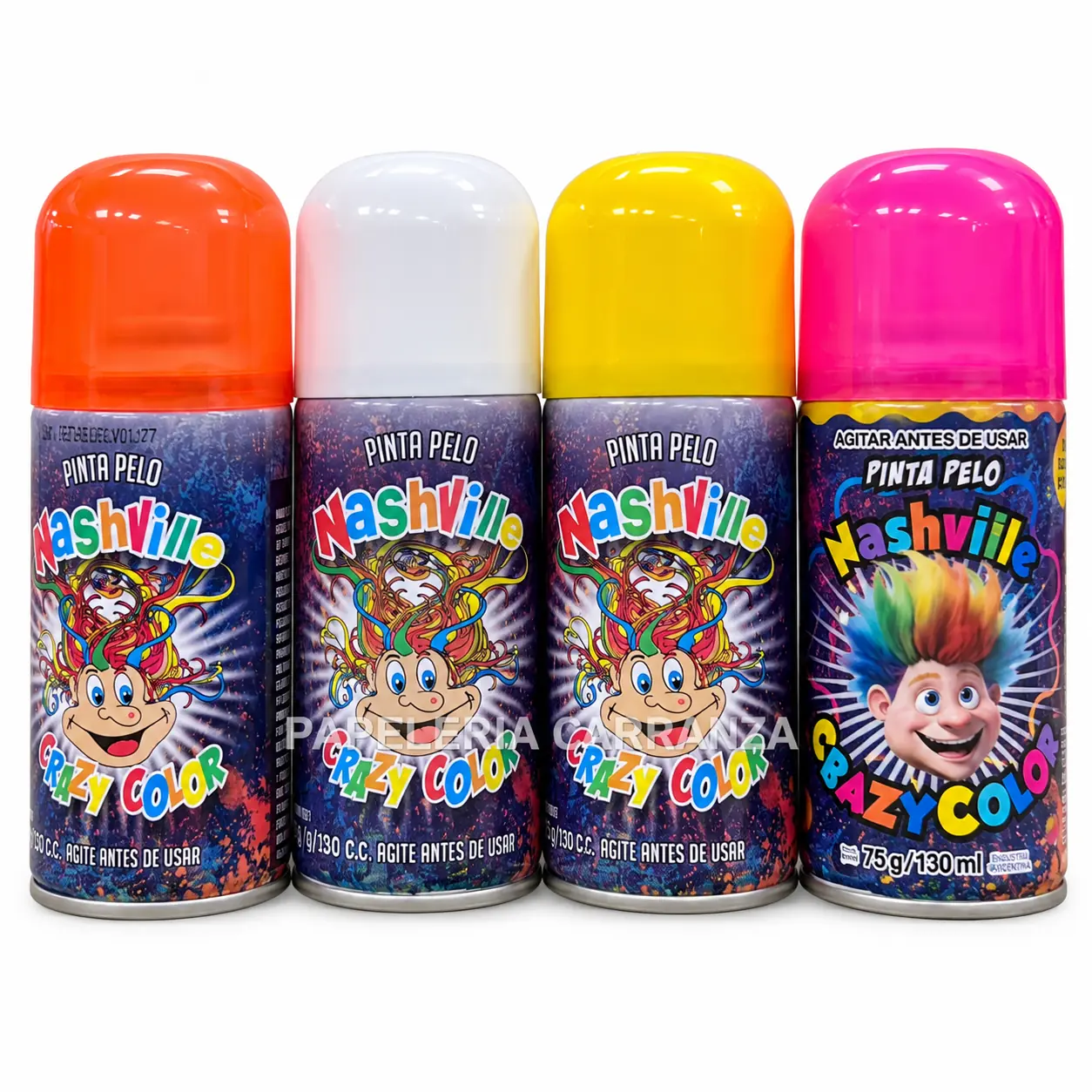 Pinta Pelo Aerosol Pelos Locos