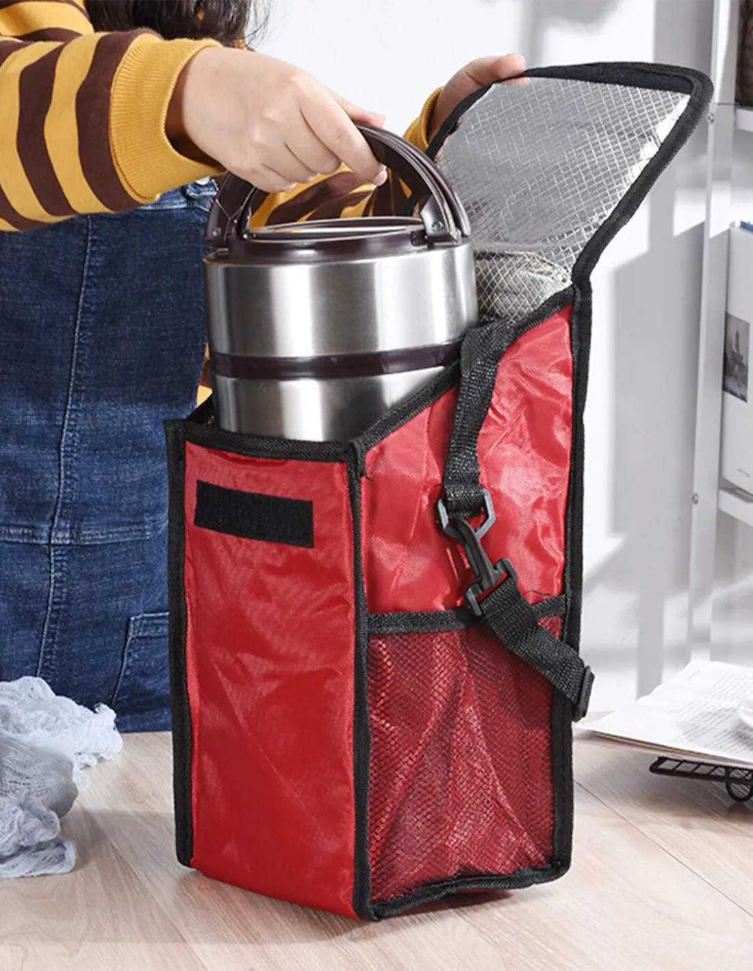 Bolsos Térmicos  - Bordó - Botellas termos y botellones