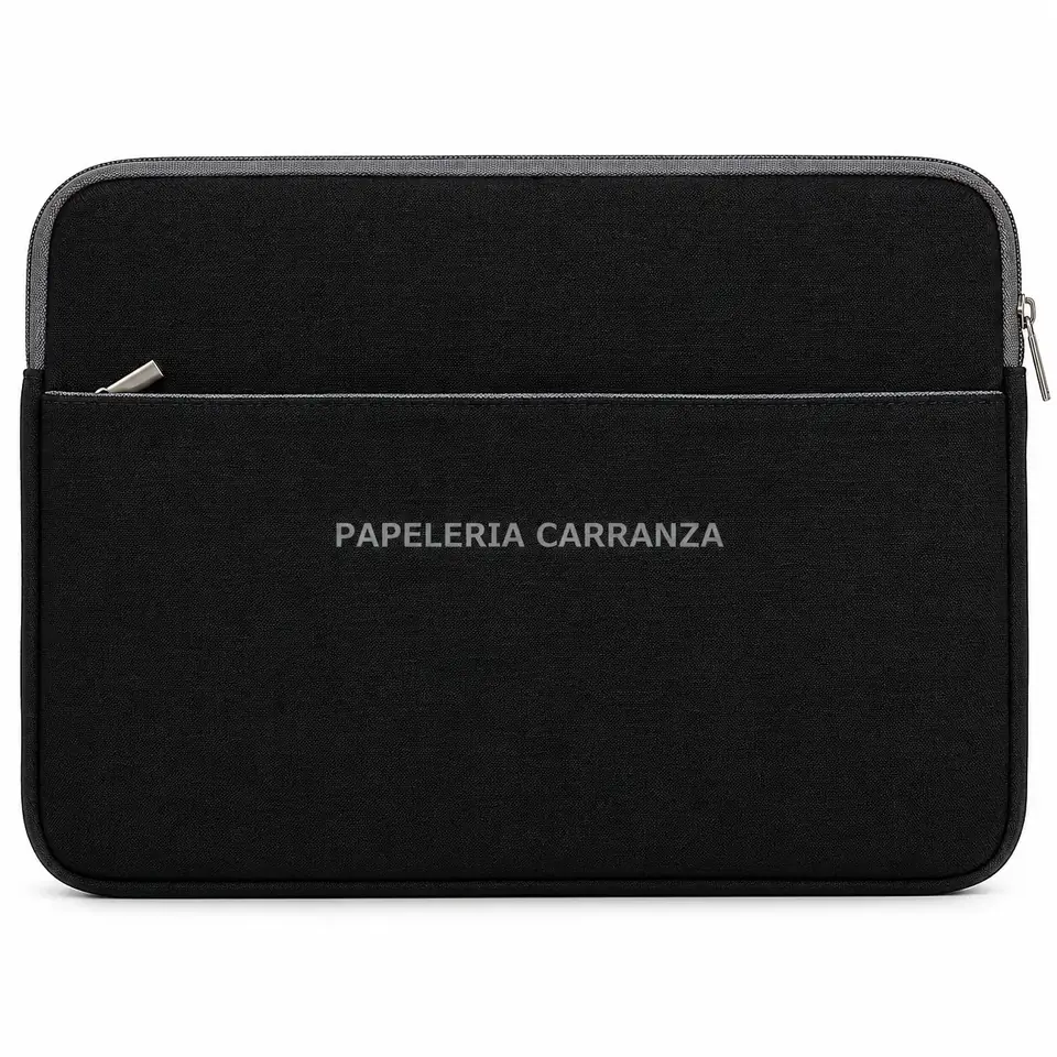 Funda Porta Notebook - Negro 15.6" - Acolchonado Estandar