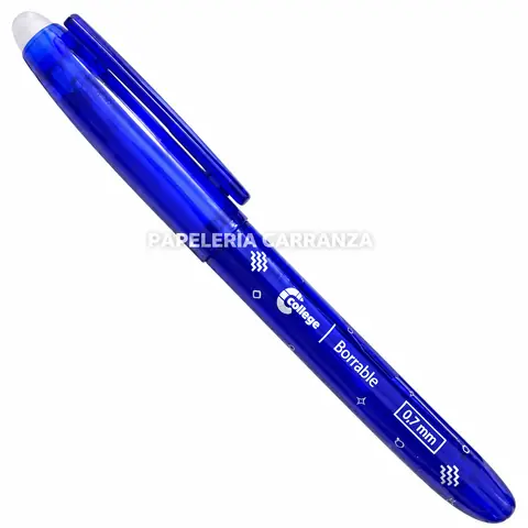 LAPICERA BORRABLE COLLEGE TINTA AZUL (c/ Repuesto Estandar)