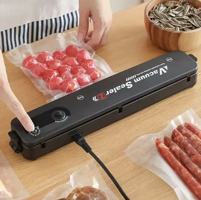 Maquina Selladora de Bolsas al Vacío Automatica + Bolsitas