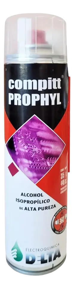 ALCOHOL ISOPROPÍLICO DE ALTA PUREZA - DELTA - 230CC